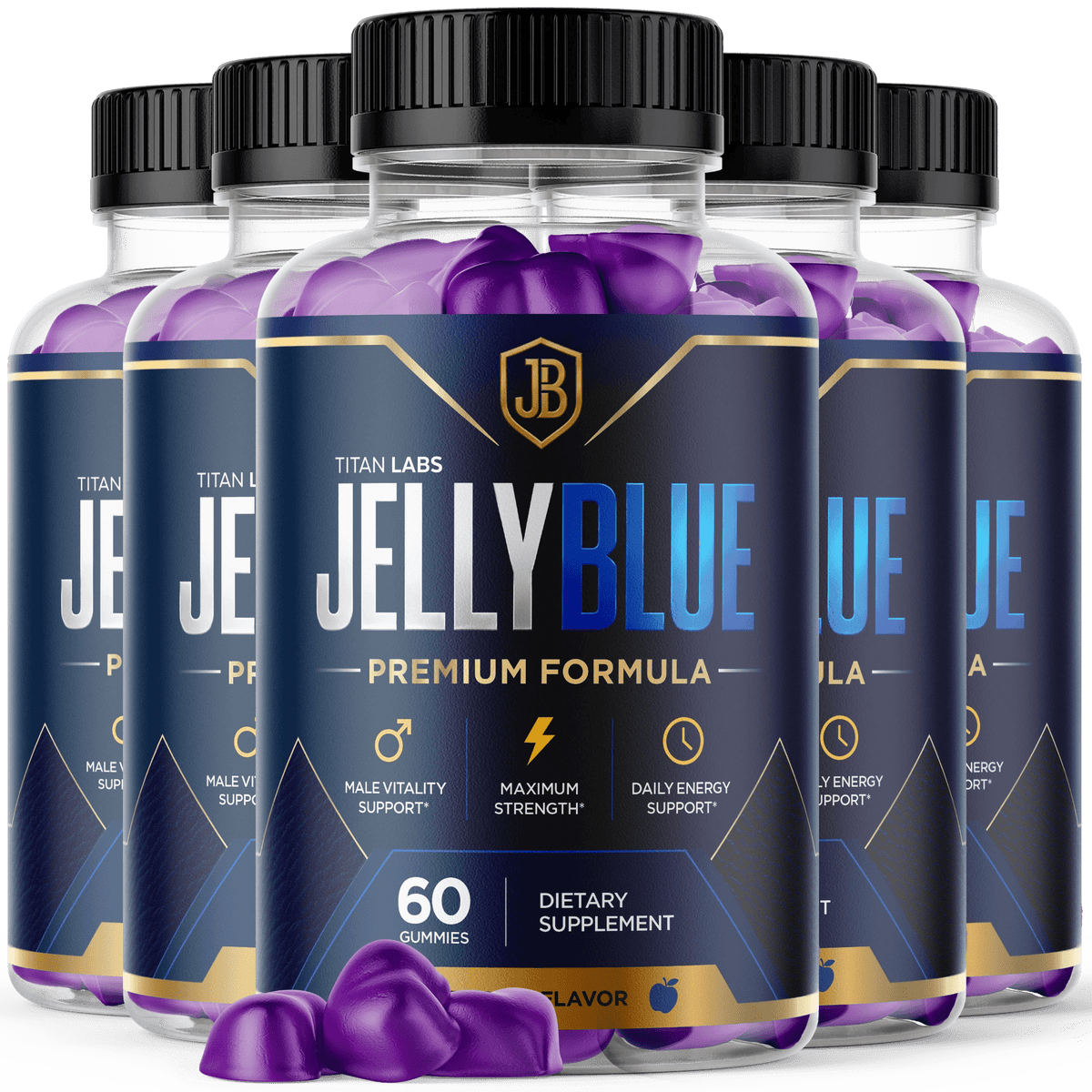 Jelly Blue Gummies