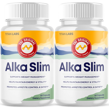 Alkaslim Capsules - 2 Pack