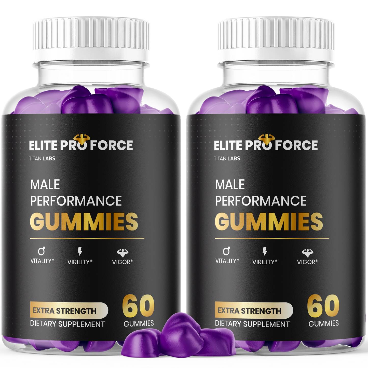 Elite Pro Force Gummies - 2 Pack