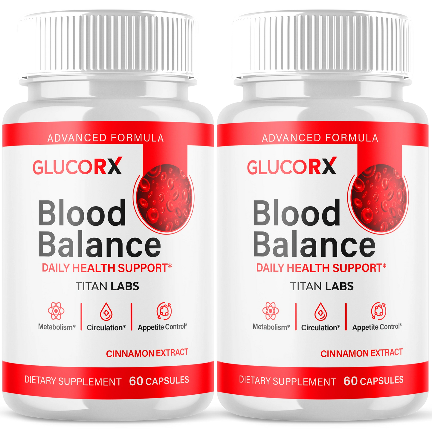 Glucorx Capsules - 2 Pack