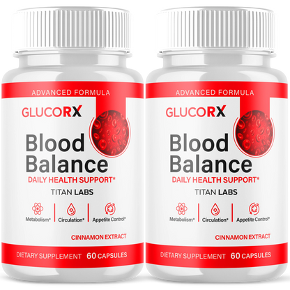 Glucorx Capsules - 2 Pack