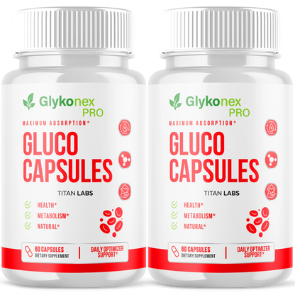 Glykonex Gluco Capsules - 2 Pack