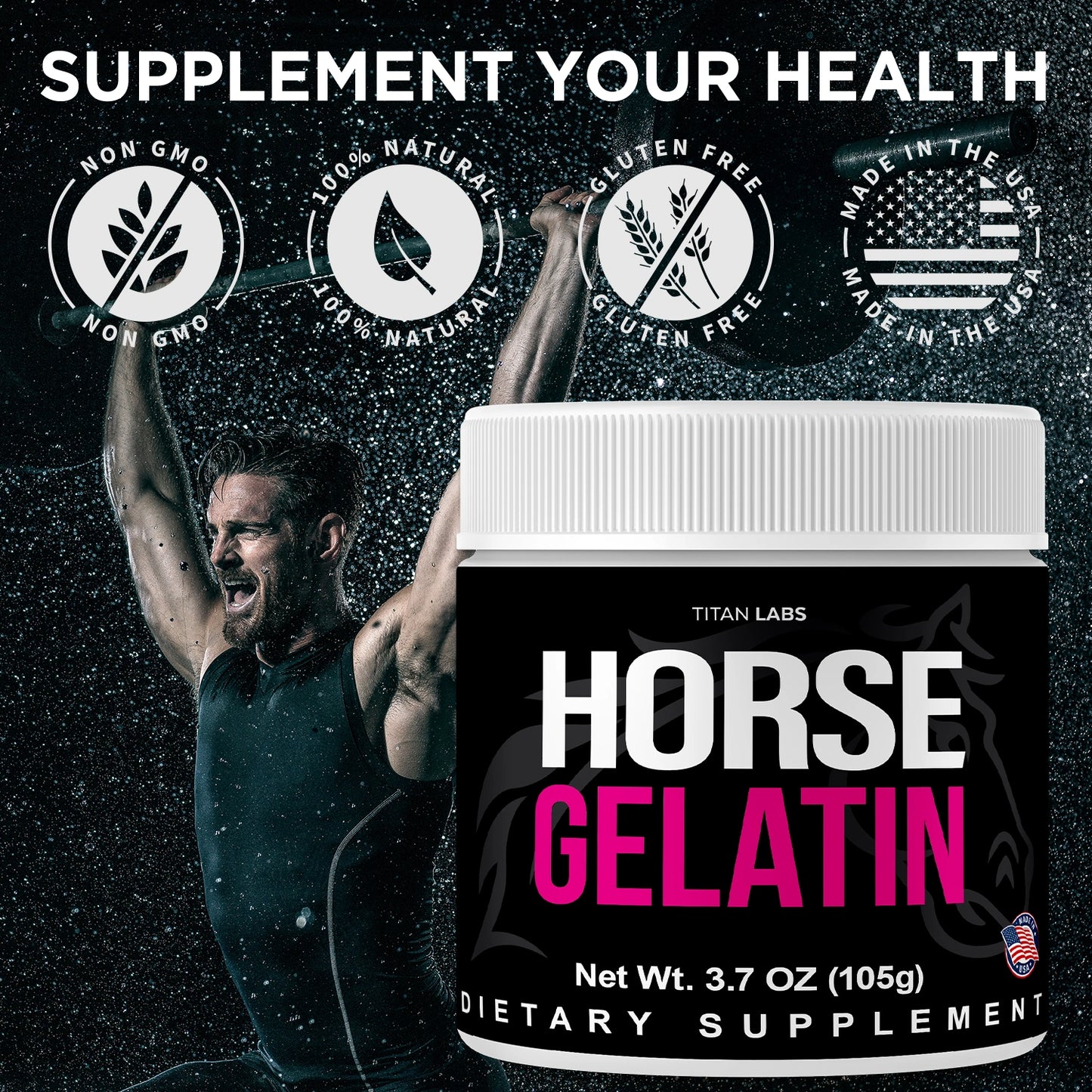 1-HorseGelatin POWD TiL, 3-HorseGelatin POWD TiL, 5-HorseGelatin POWD TiL, 2-HorseGelatin POWD TiL