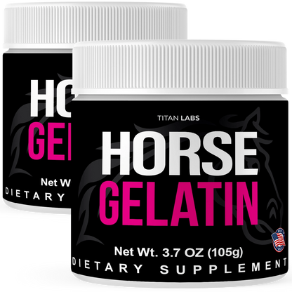 Horse Gelatin Powder - 2 Pack