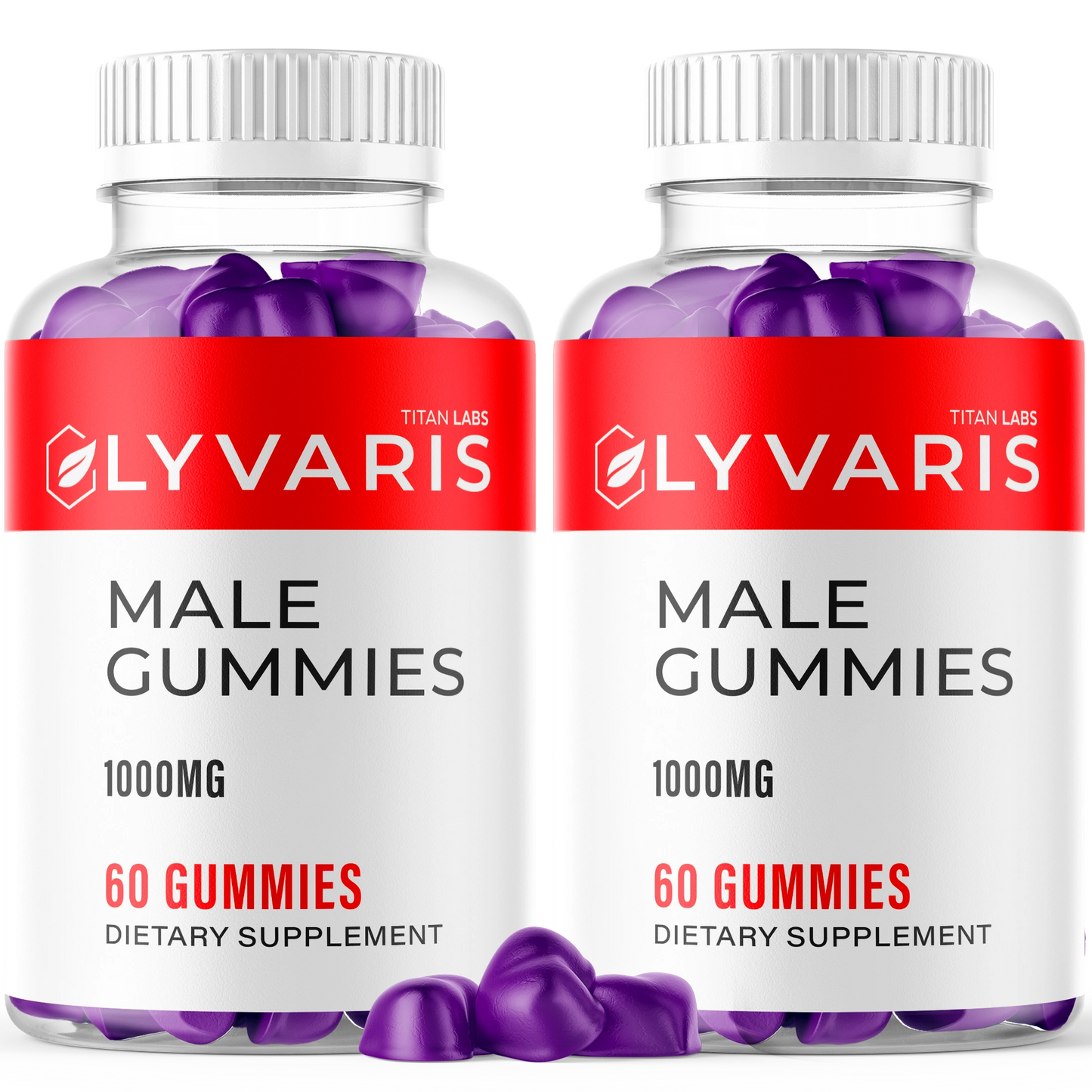 Lyvaris Male Gummies - 2 Pack