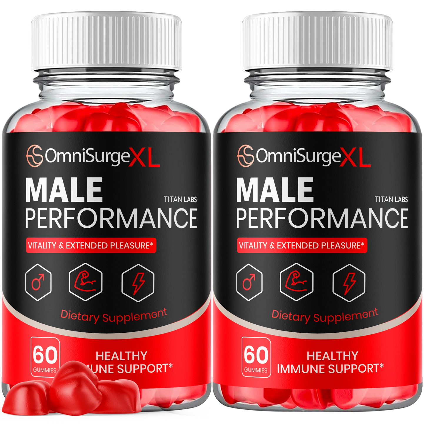 Omnisurge XL Gummies - 2 Pack