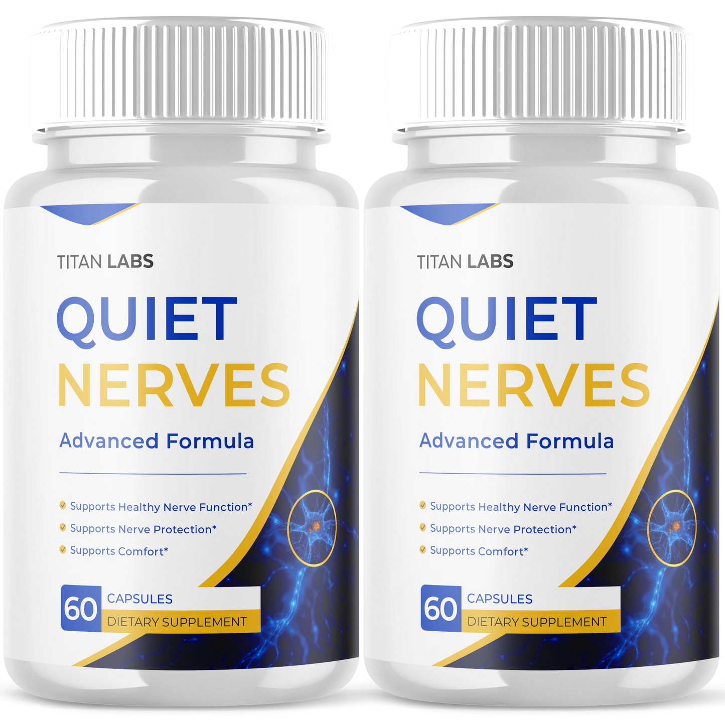 Quiet Nerves Capsules - 2 Pack