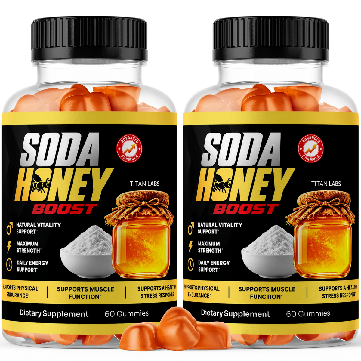Soda Honey Gummies - 2 Pack