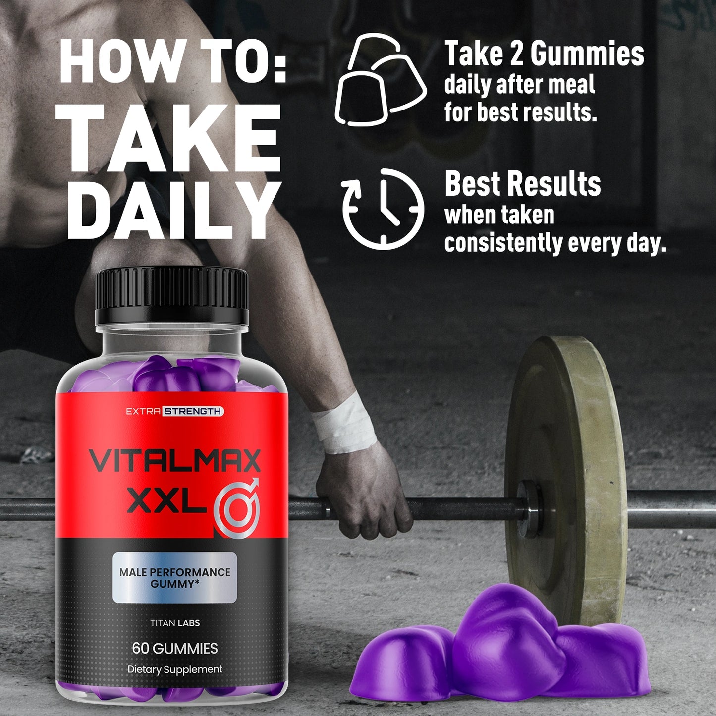 Vitalmax XXL Gummies - 2 Pack