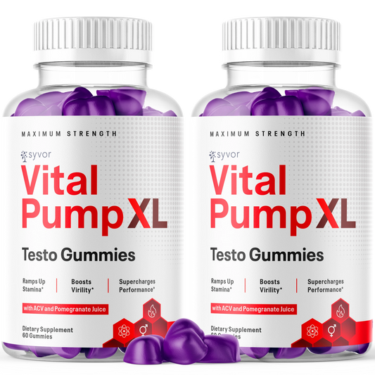 Vital Pump XL Gummies - 2 Pack