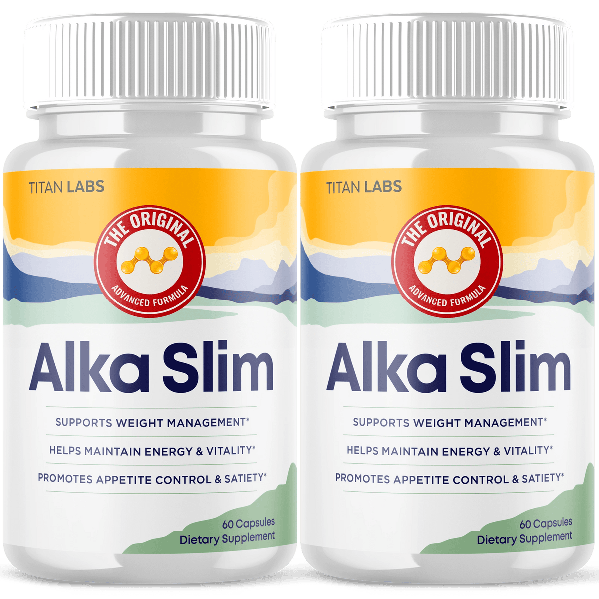 Alkaslim Capsules - 2 Pack