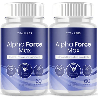 Alpha Force Max Capsules - 2 Pack