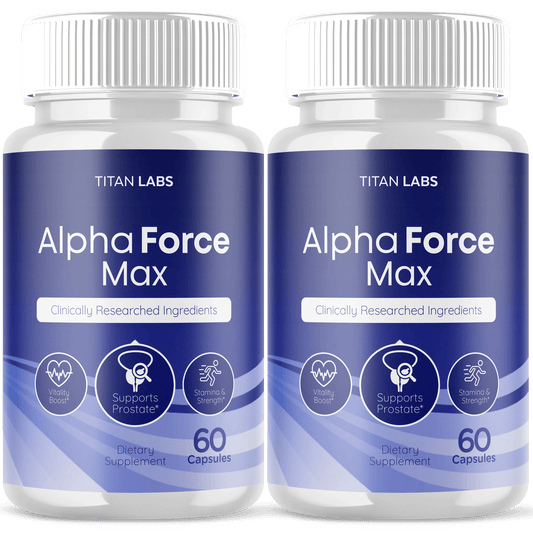 Alpha Force Max Capsules - 2 Pack