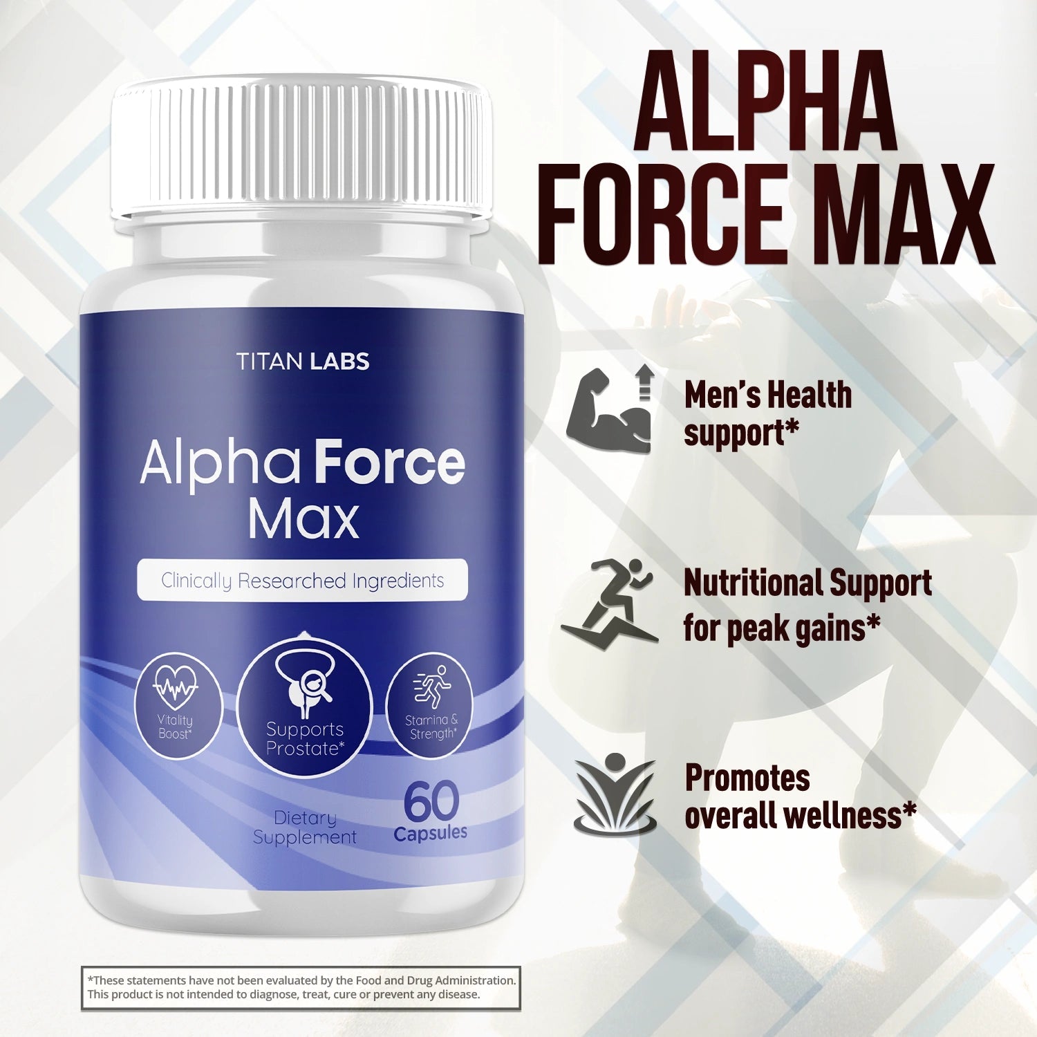 1-AlphaForceMax MALE TiL, 3-AlphaForceMax MALE TiL, 5-AlphaForceMax MALE TiL, 2-AlphaForceMax MALE TiL