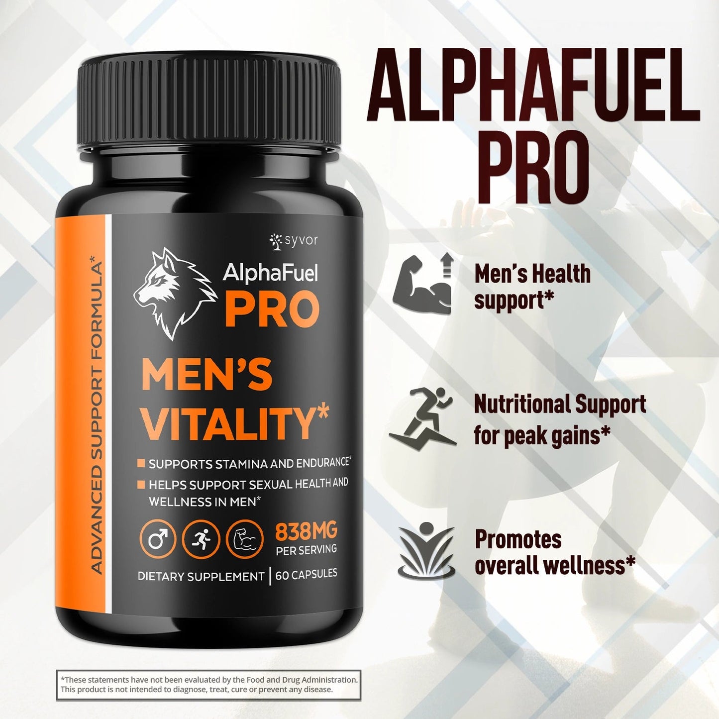 1-AlphaFuelPro MALE SY, 3-AlphaFuelPro MALE SY, 5-AlphaFuelPro MALE SY, 2-AlphaFuelPro MALE SY