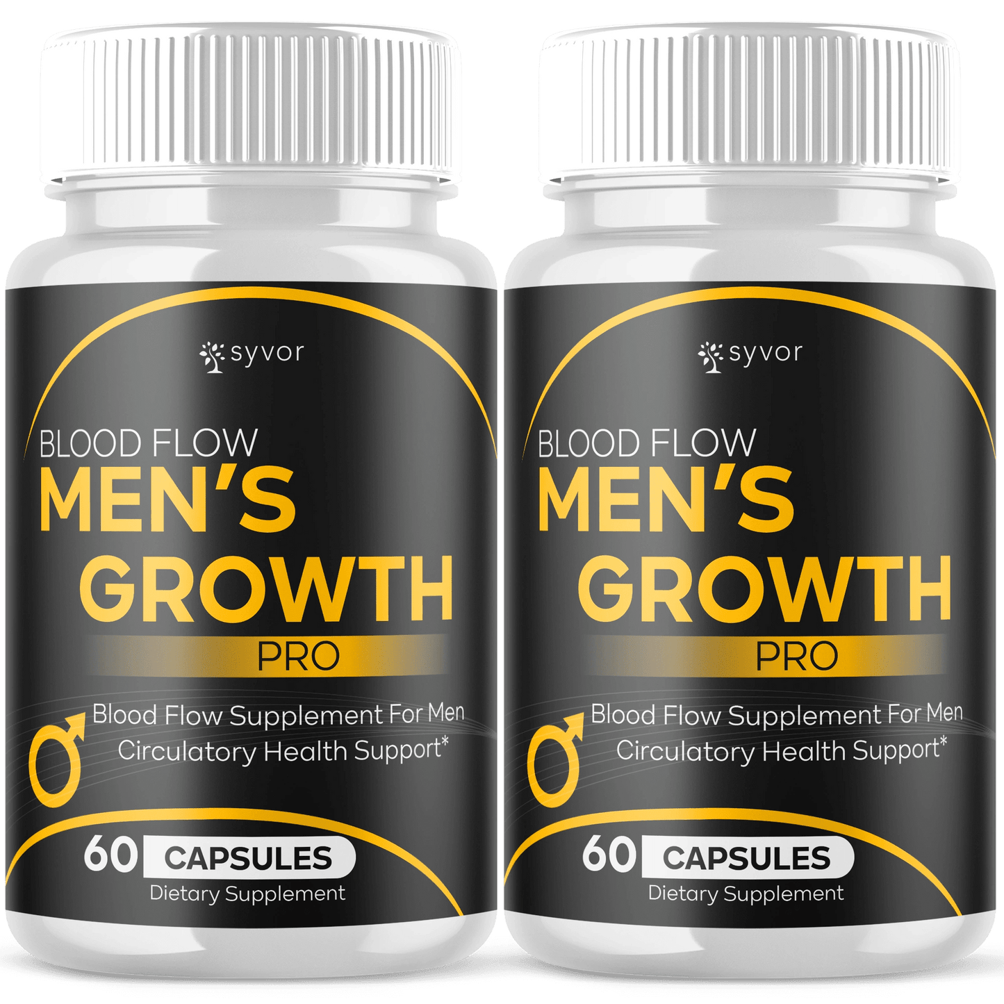 Blood Flow Men's Growth Pro Capsules - 2 Pack