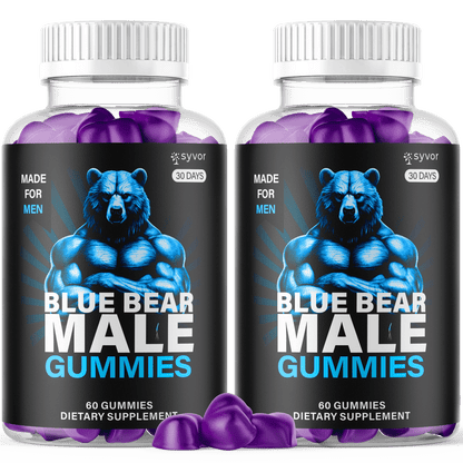 Blue Bear Male Gummies - 2 Pack