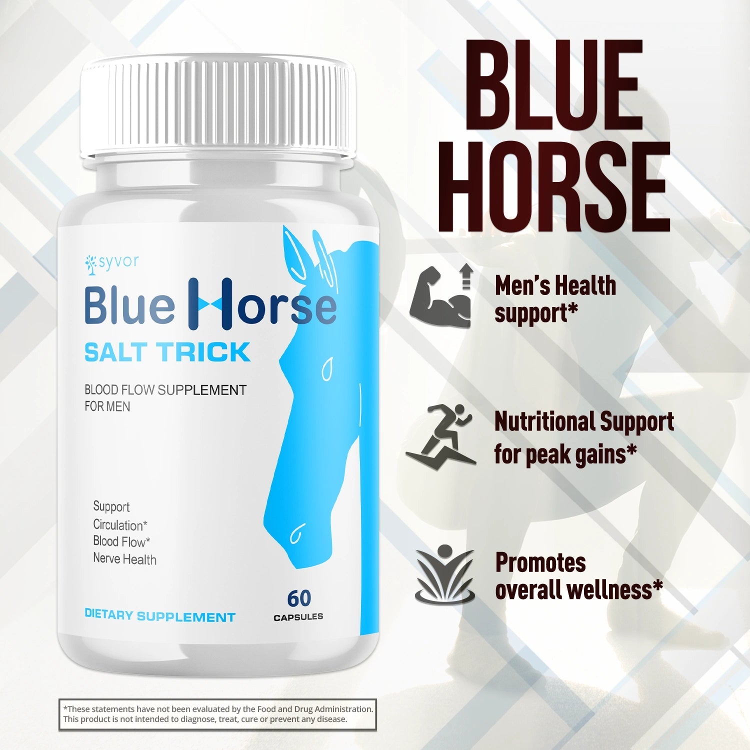 1-BlueHorseSaltTrick MALE SY, 3-BlueHorseSaltTrick MALE SY, 5-BlueHorseSaltTrick MALE SY, 2-BlueHorseSaltTrick MALE SY