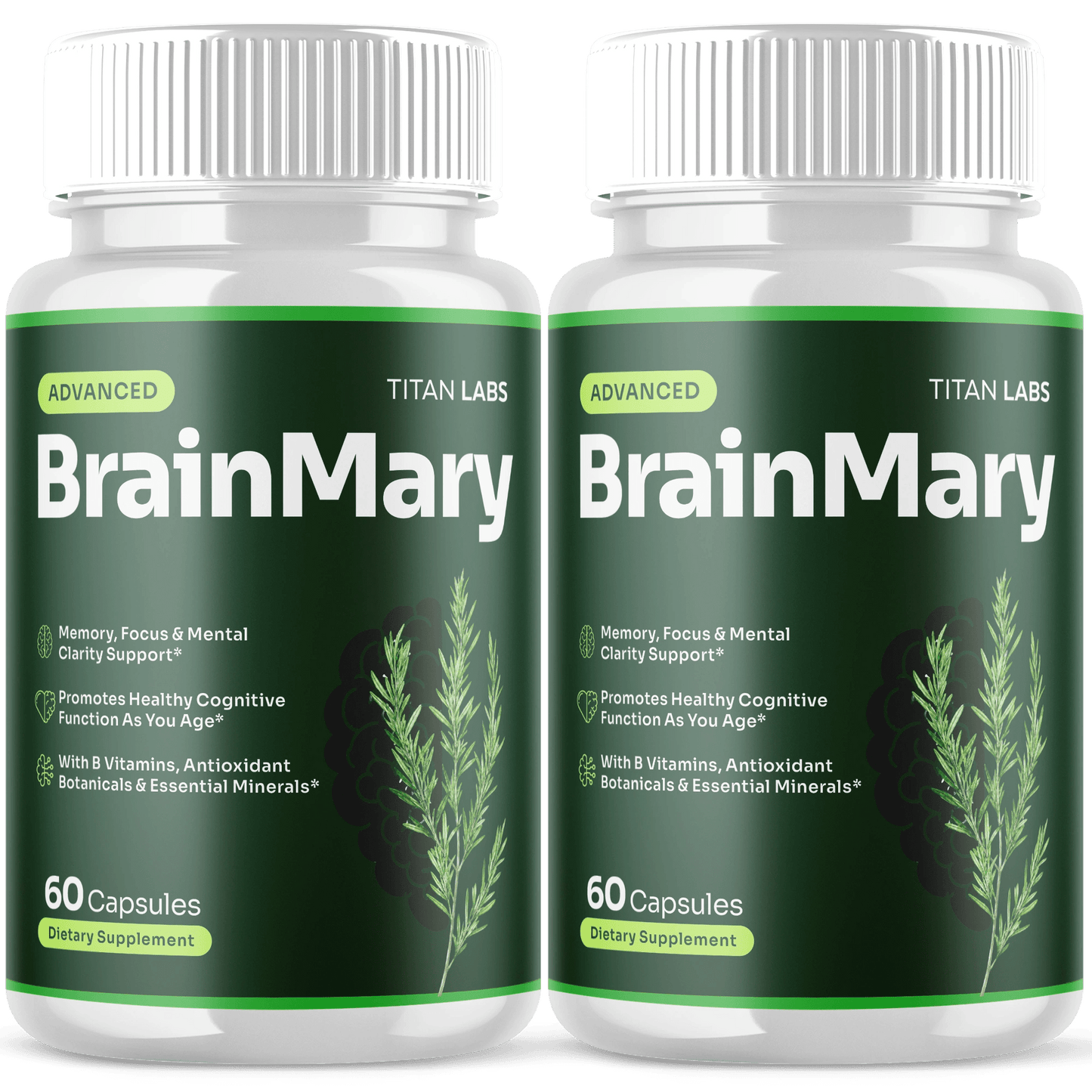 BrainMary Capsules - 2 Pack