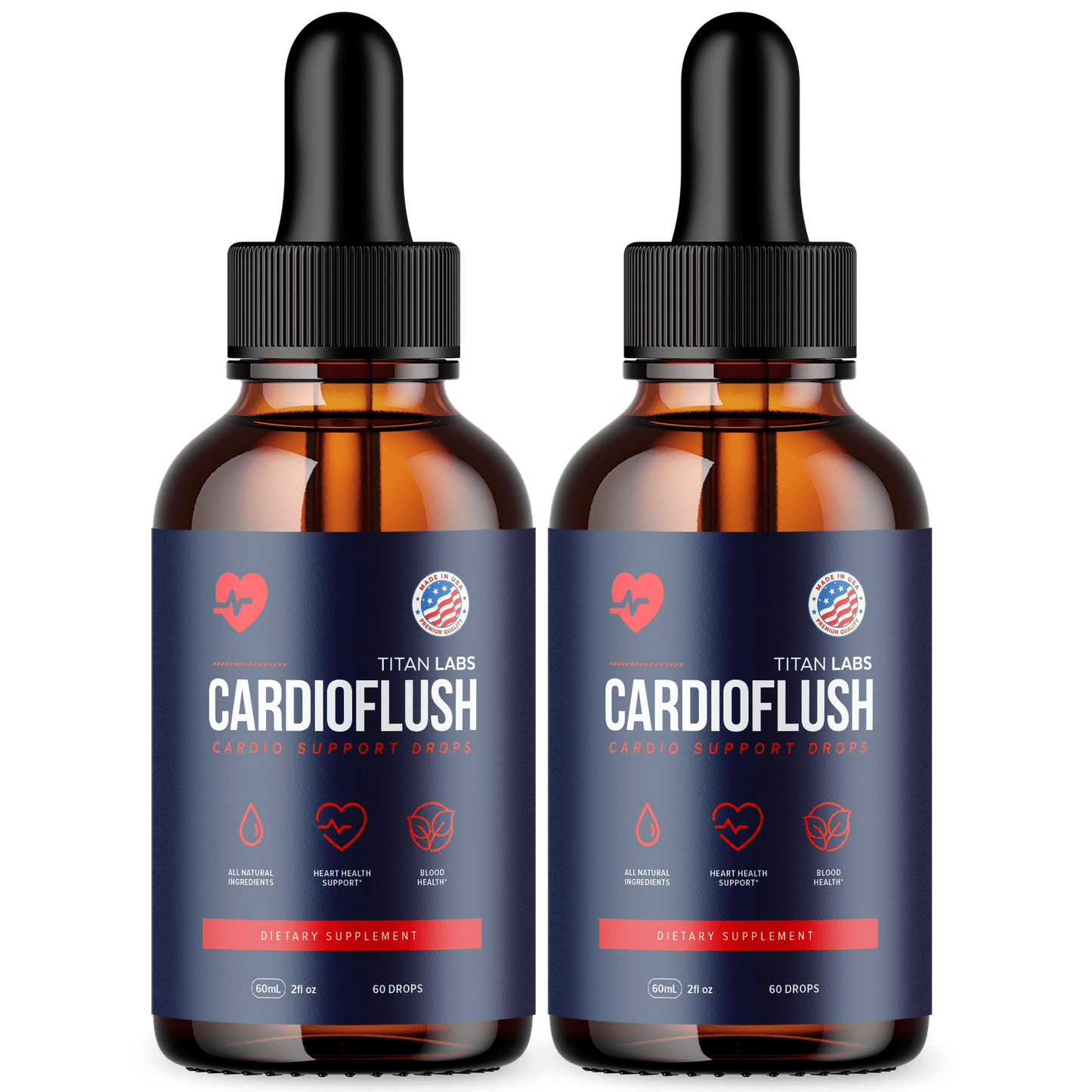 Cardioflush Drops - 2 Pack