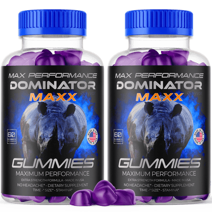 Dominator Maxx Gummies - 2 Pack