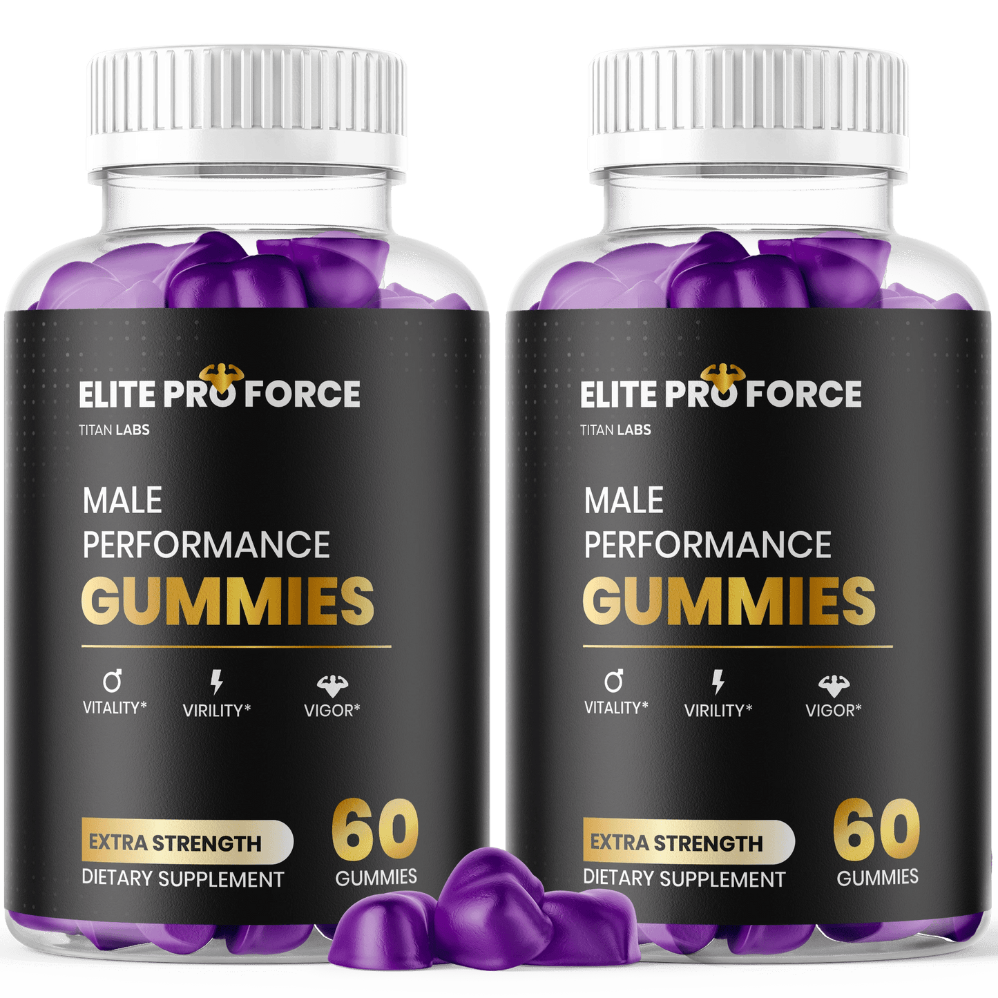 Elite Pro Force Gummies - 2 Pack