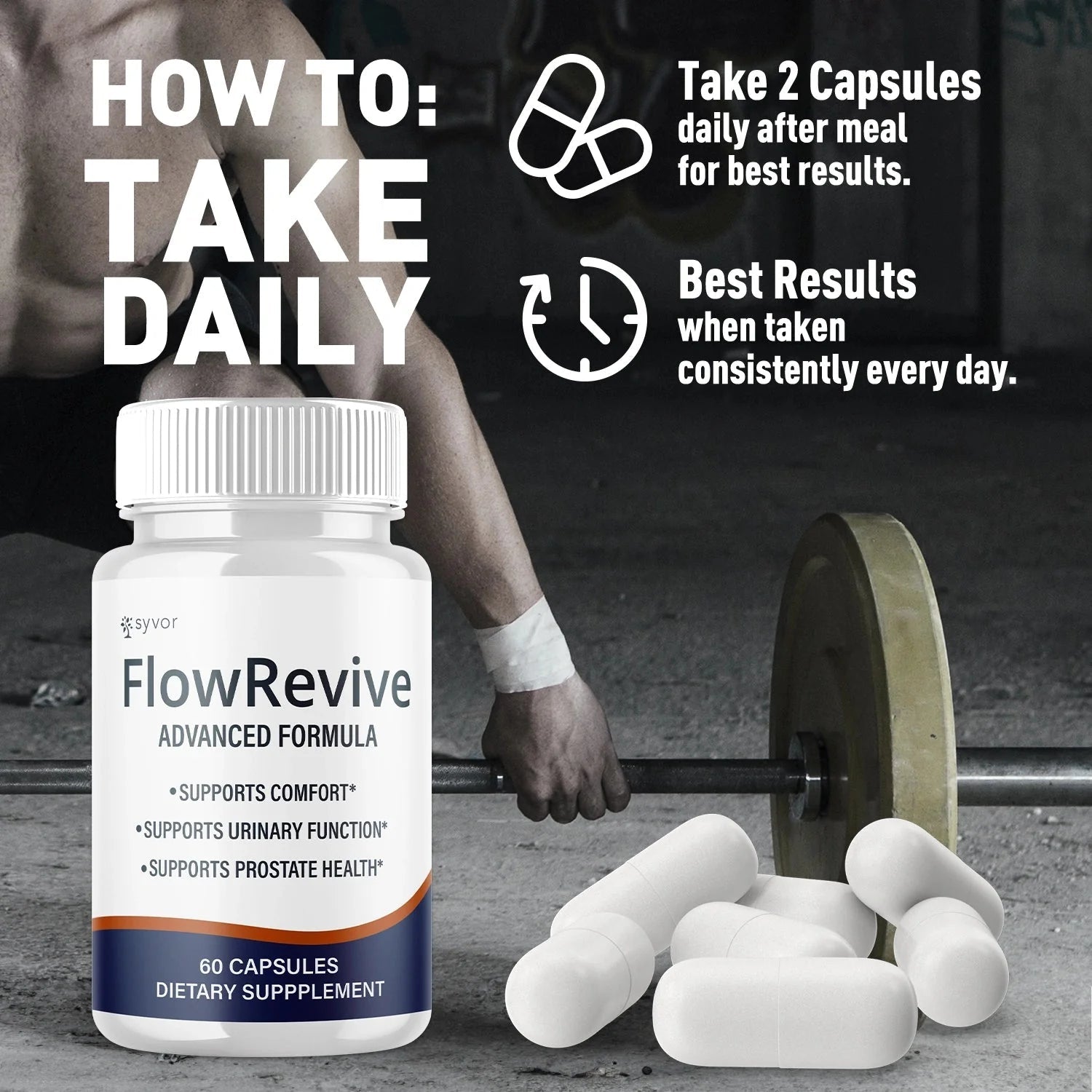 1-FlowRevive MALE SY, 3-FlowRevive MALE SY, 5-FlowRevive MALE SY, 2-FlowRevive MALE SY