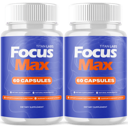 Focus Max Capsules - 2 Pack
