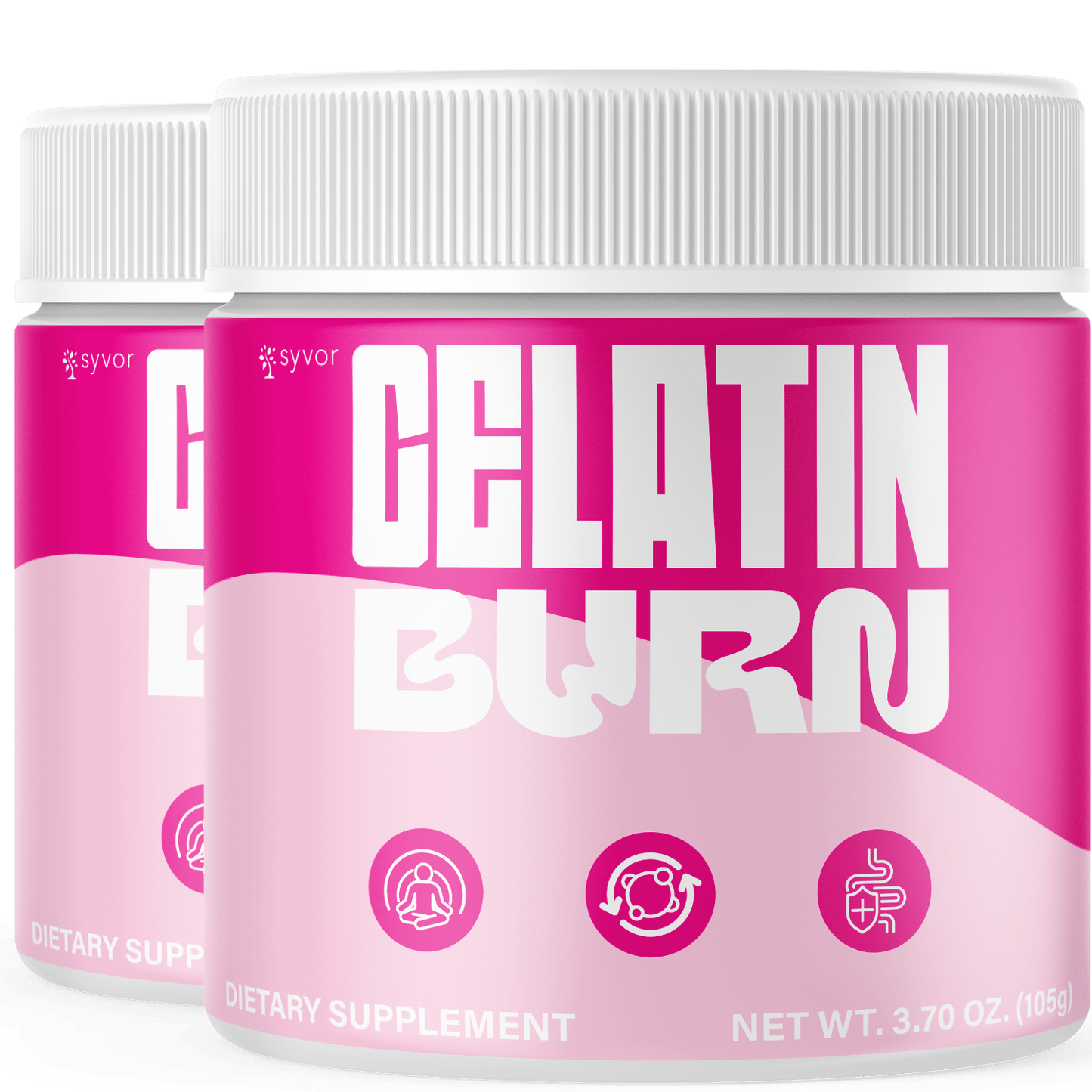 Gelatin Burn Advanced Powder - 2 Pack