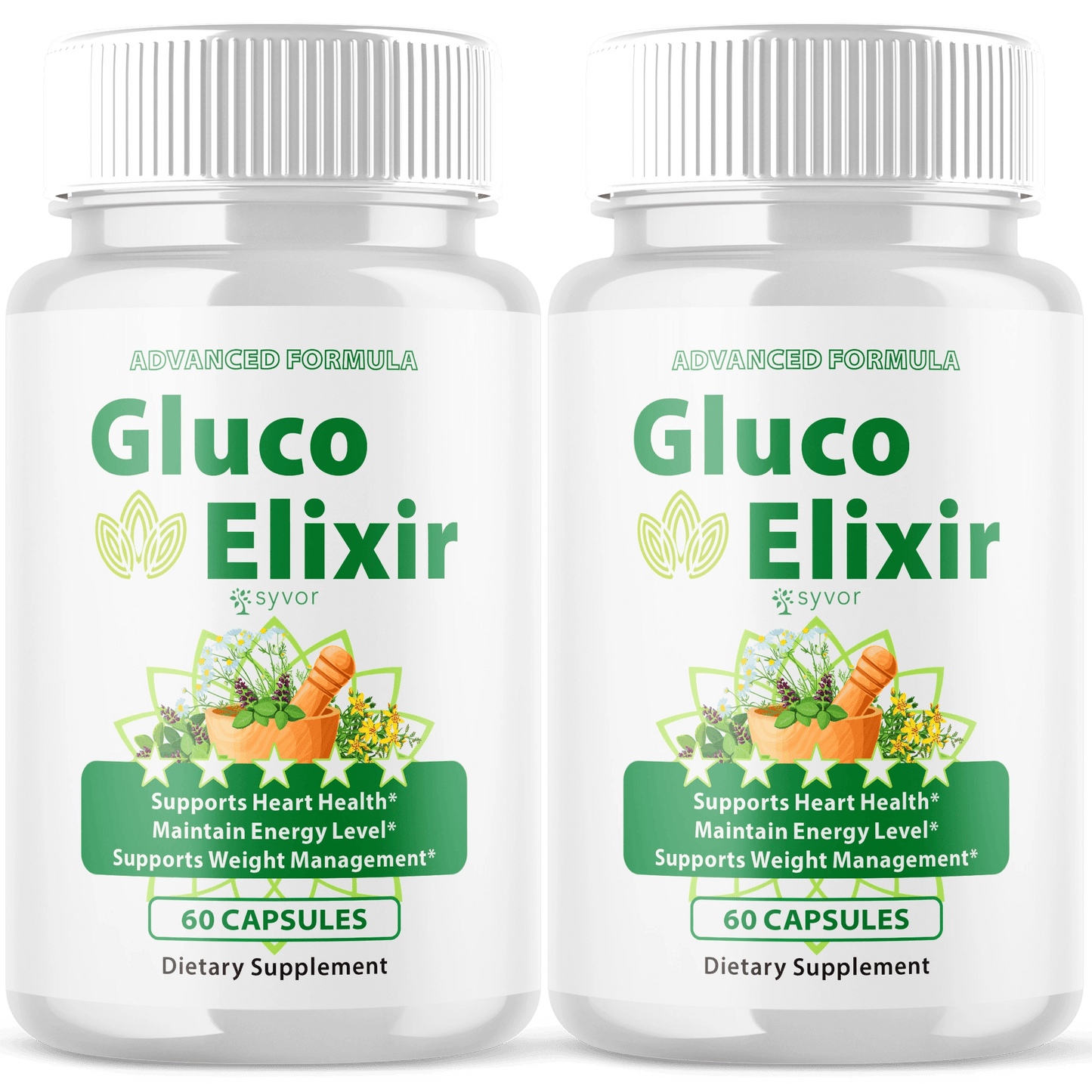 Gluco Elixir Capsules - 2 Pack