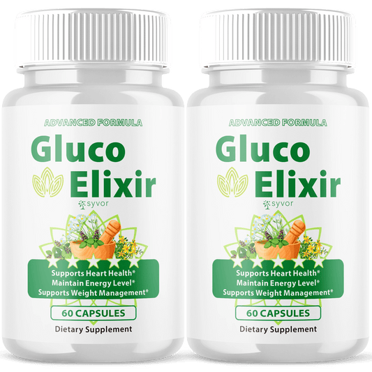 Gluco Elixir Capsules - 2 Pack