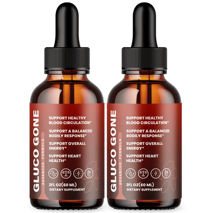 Gluco Gone Drops - 2 Pack