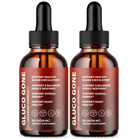 Gluco Gone Drops - 2 Pack