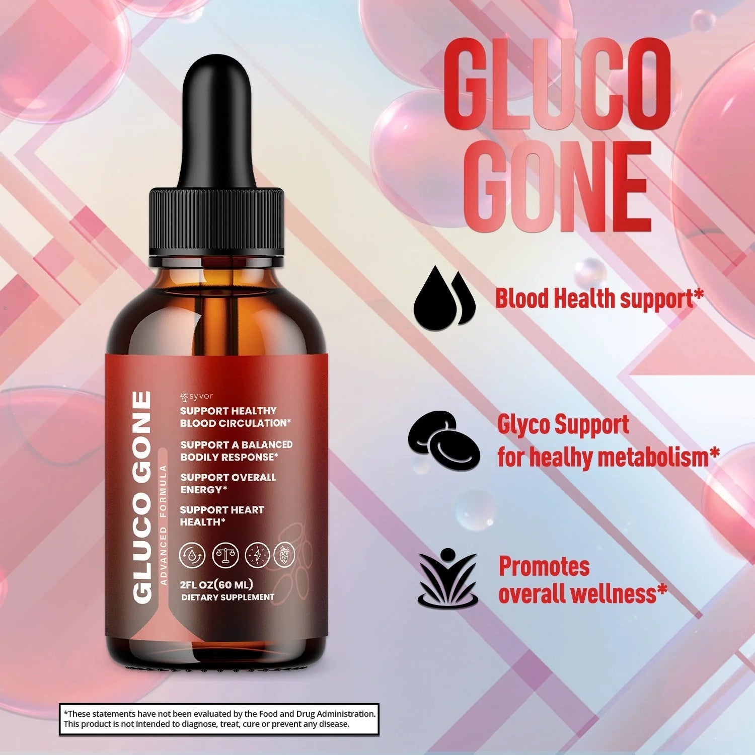 1-GlucoGone BD SY, 3-GlucoGone BD SY, 5-GlucoGone BD SY, 2-GlucoGone BD SY