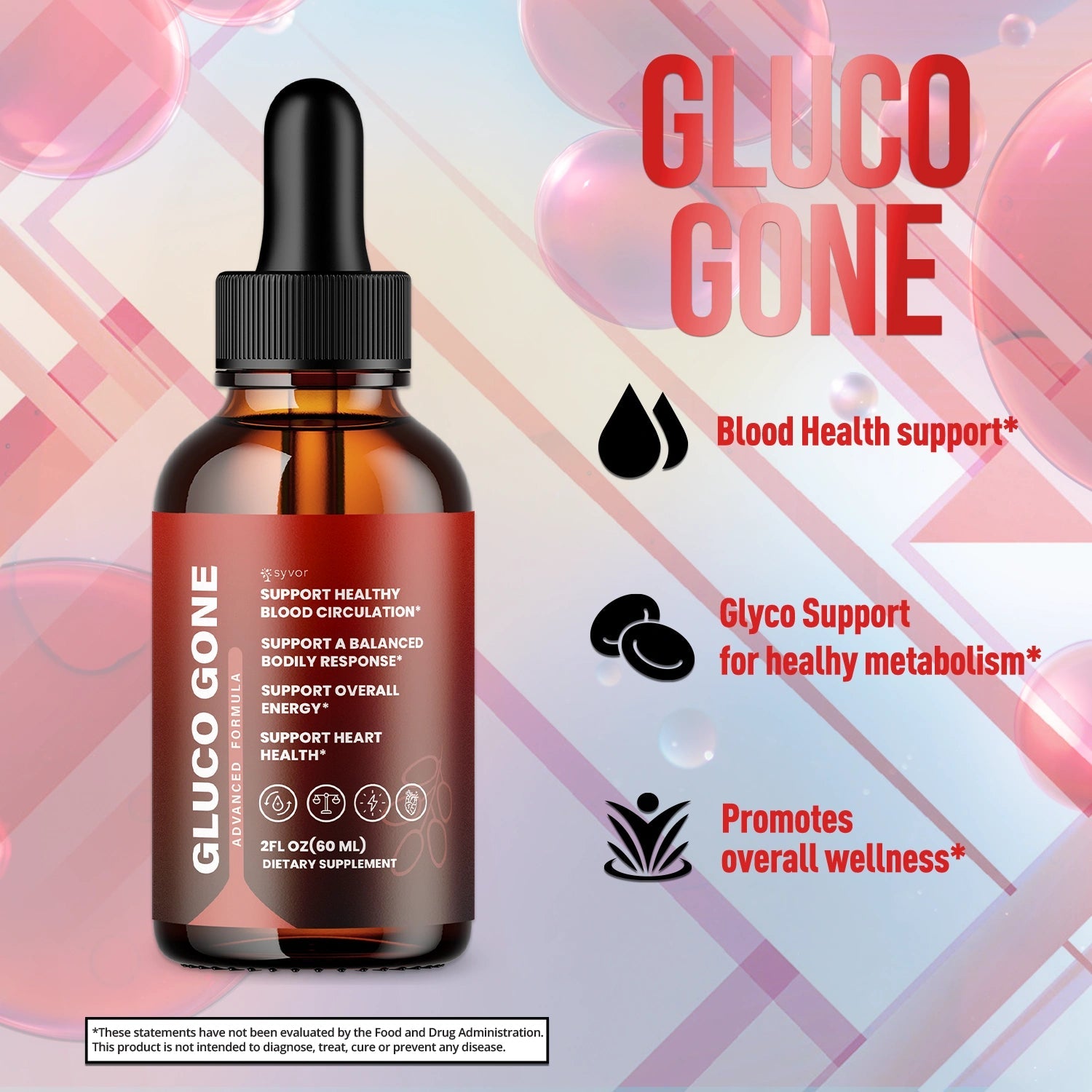 1-GlucoGone BD SY, 3-GlucoGone BD SY, 5-GlucoGone BD SY, 2-GlucoGone BD SY