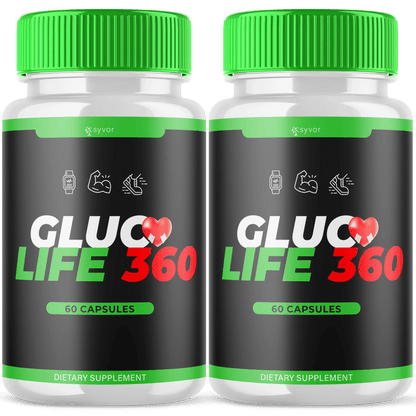 Gluco Life 360 Capsules - 2 Pack