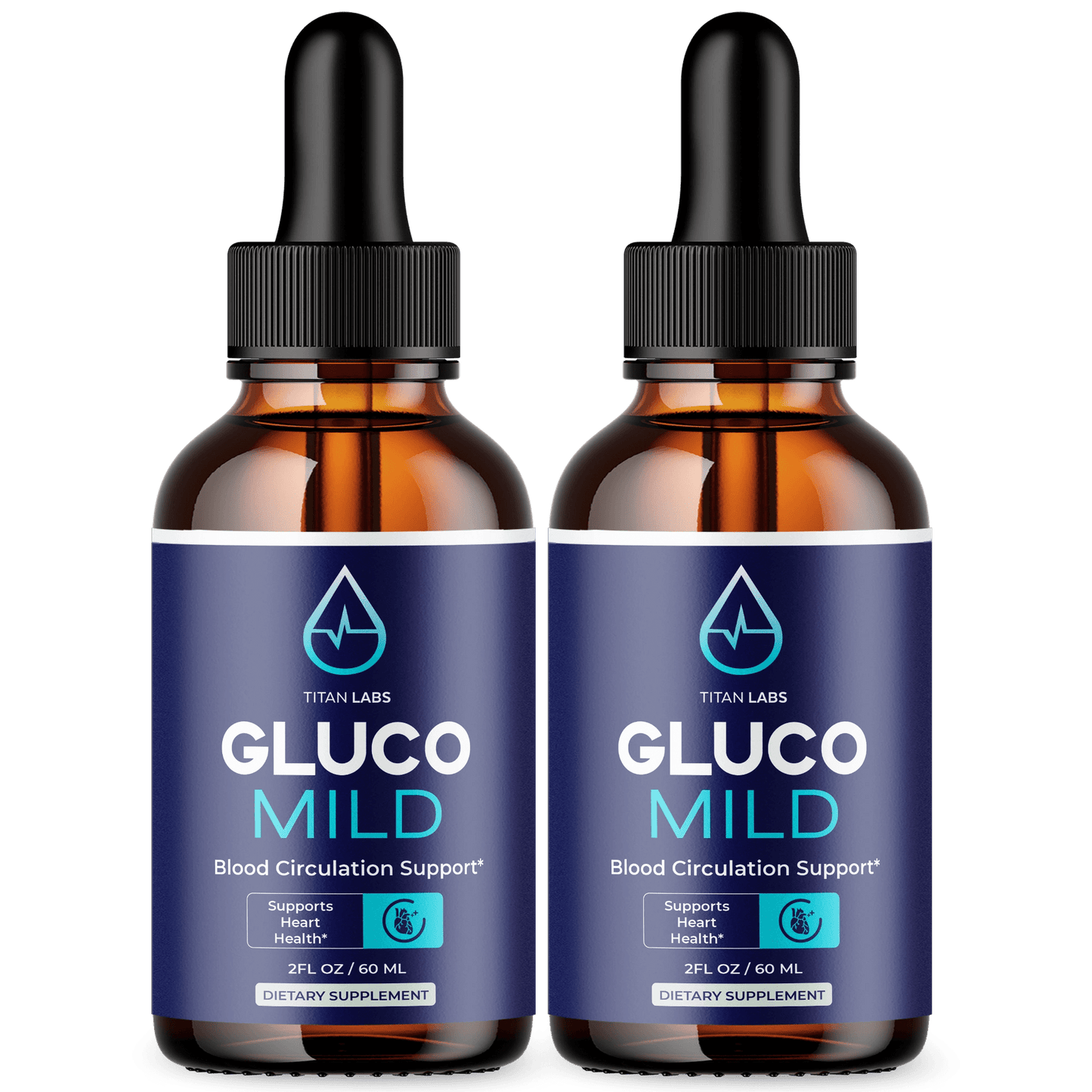 Gluco Mild Drops - 2 Pack
