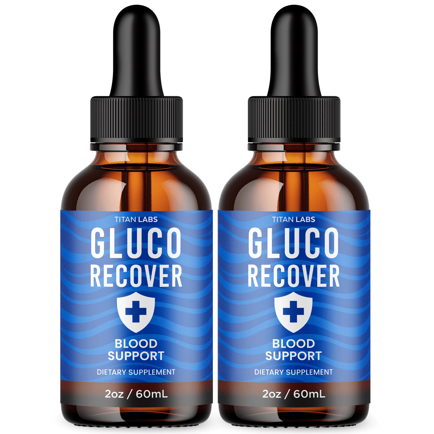 Gluco Recover Blood Support Drops - 2 Pack