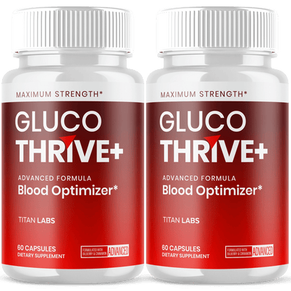 Gluco Thrive Capsules - 2 Pack