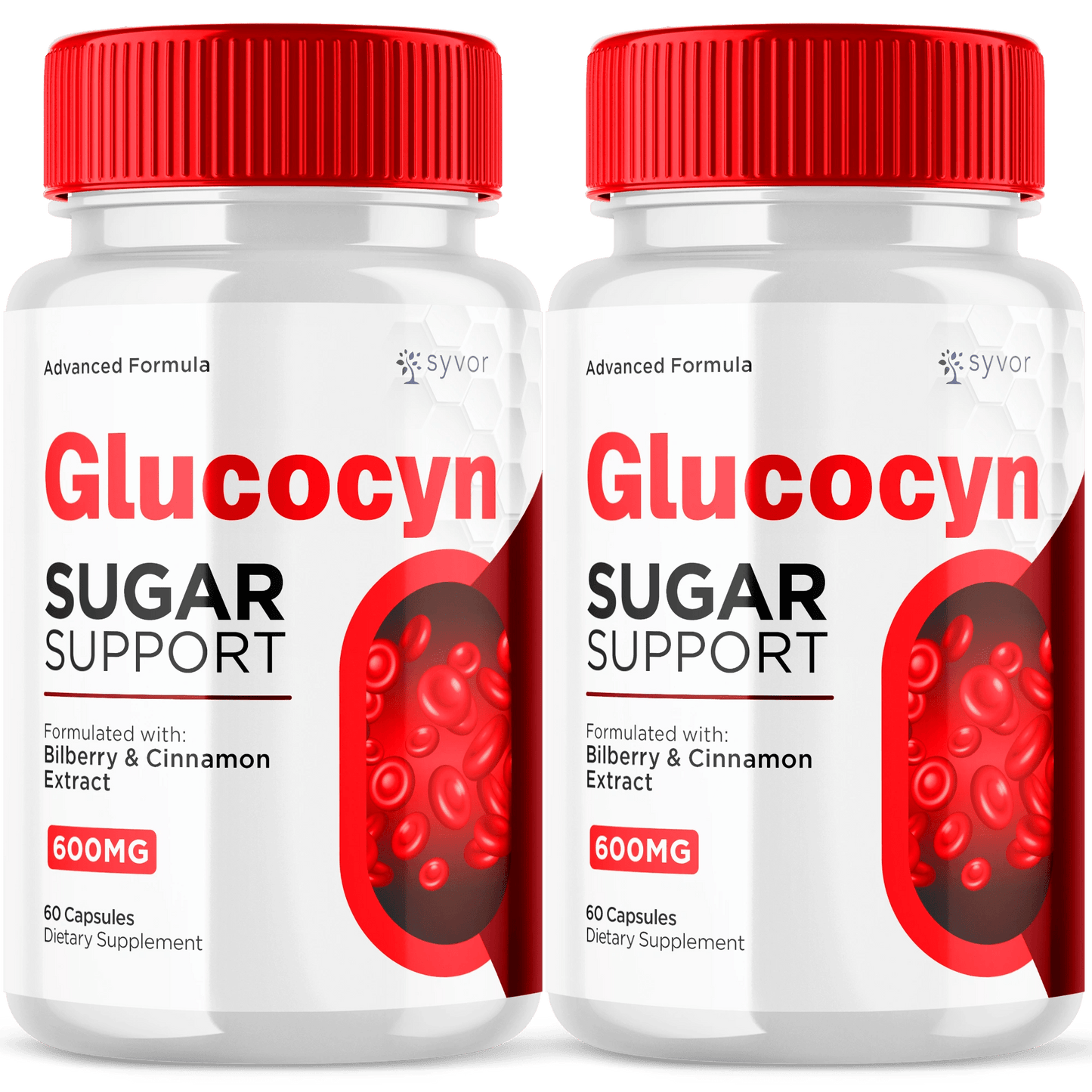 Glucocyn Capsules - 2 Pack