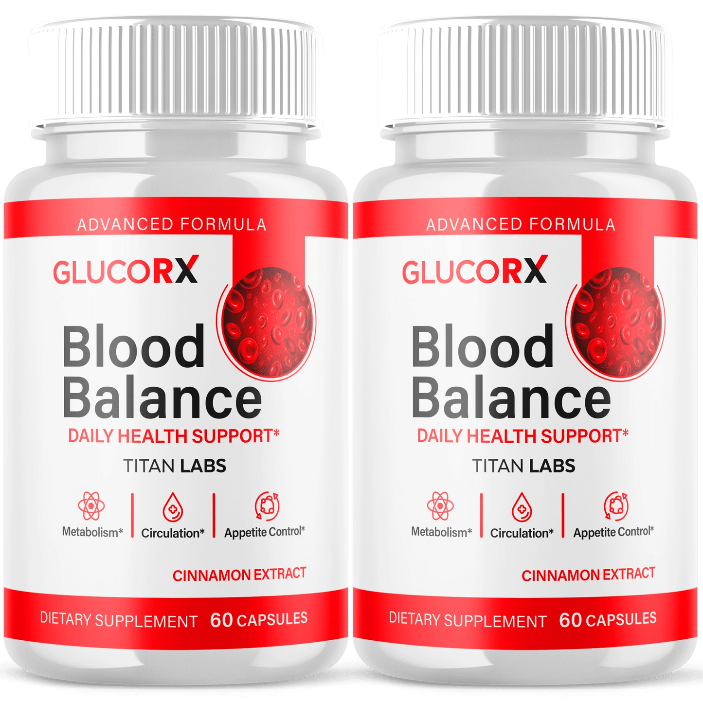Glucorx Capsules - 2 Pack