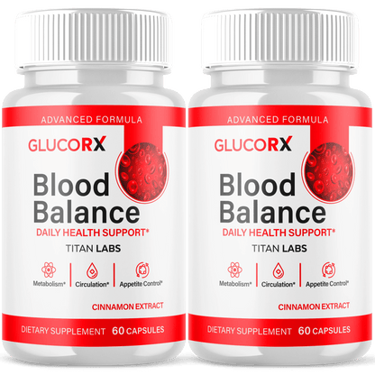 Glucorx Capsules - 2 Pack