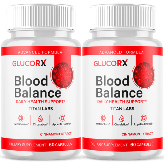 Glucorx Capsules - 2 Pack