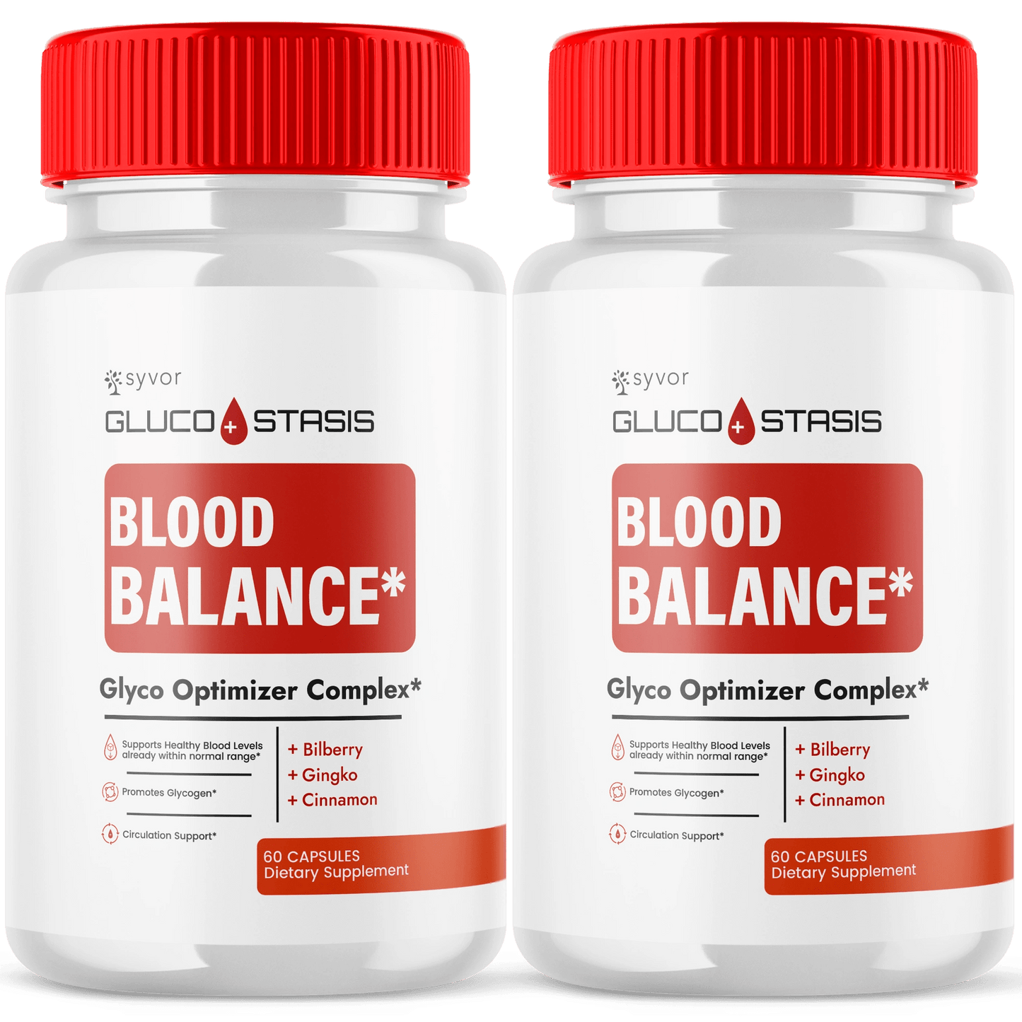 GlucoStasis Capsules - 2 Pack