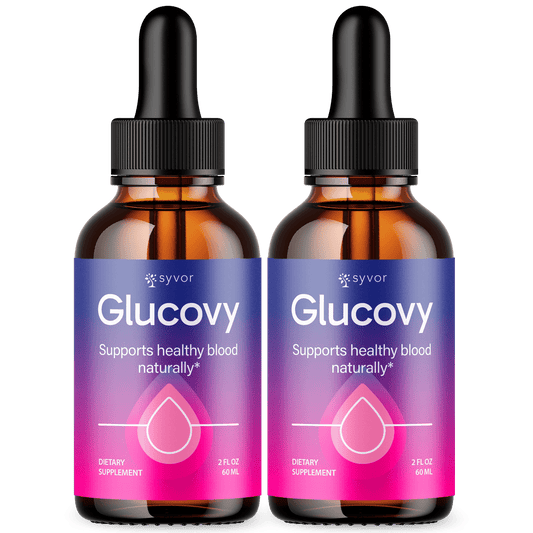 Glucovy Drops - 2 Pack