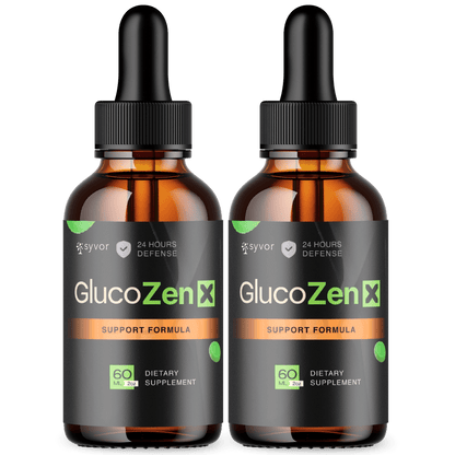 GlucoZen X Drops - 2 Pack