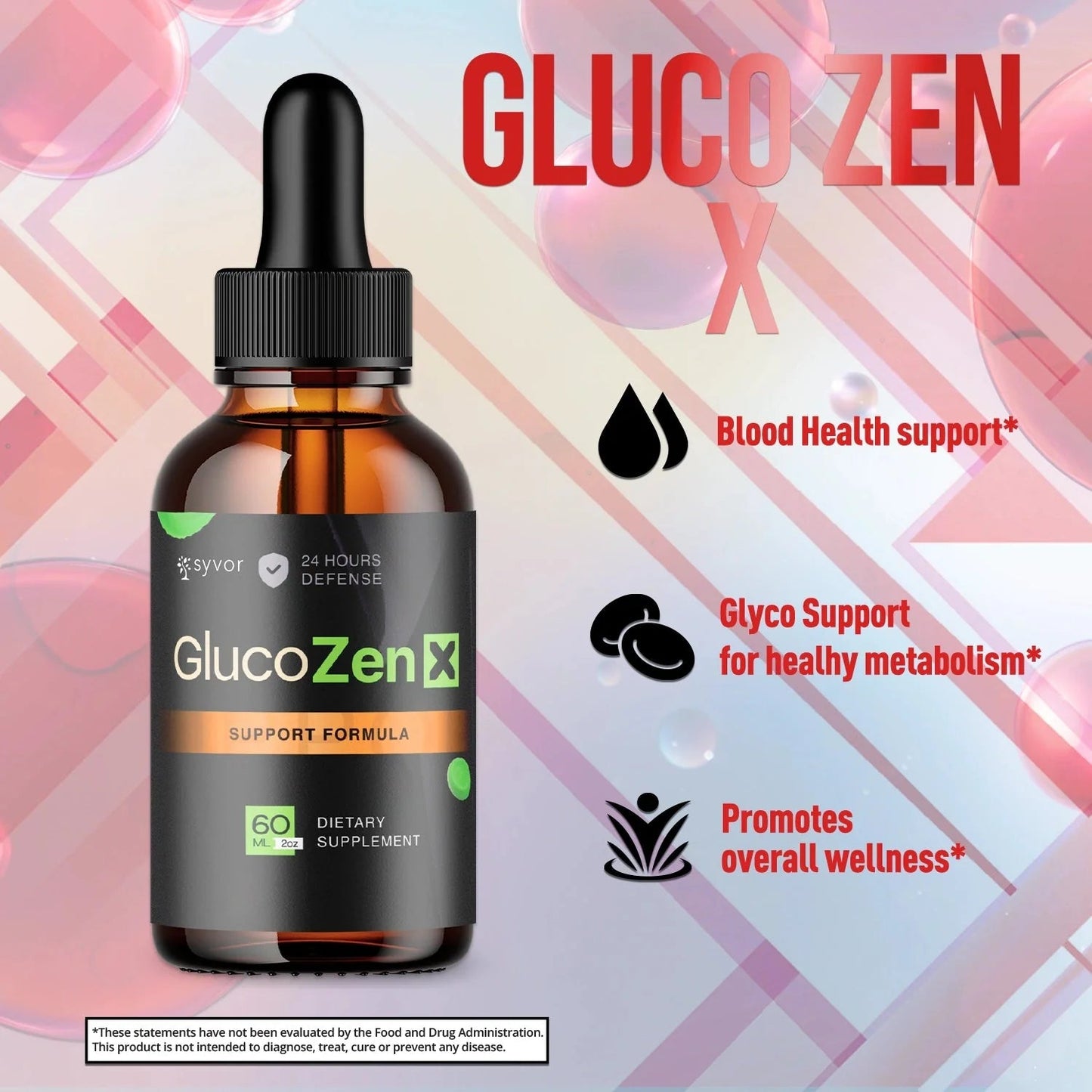 1-GlucoZenXDrops BD SY, 3-GlucoZenXDrops BD SY, 5-GlucoZenXDrops BD SY, 2-GlucoZenXDrops BD SY