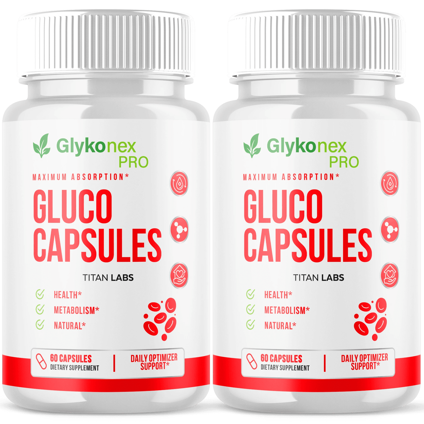 Glykonex Gluco Capsules - 2 Pack