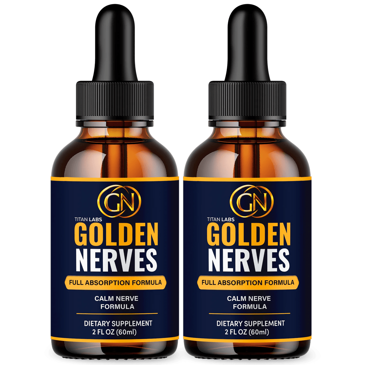 Golden Nerves Drops - 2 Pack