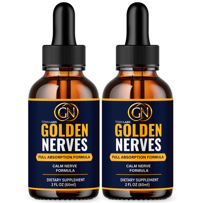Golden Nerves Drops - 2 Pack
